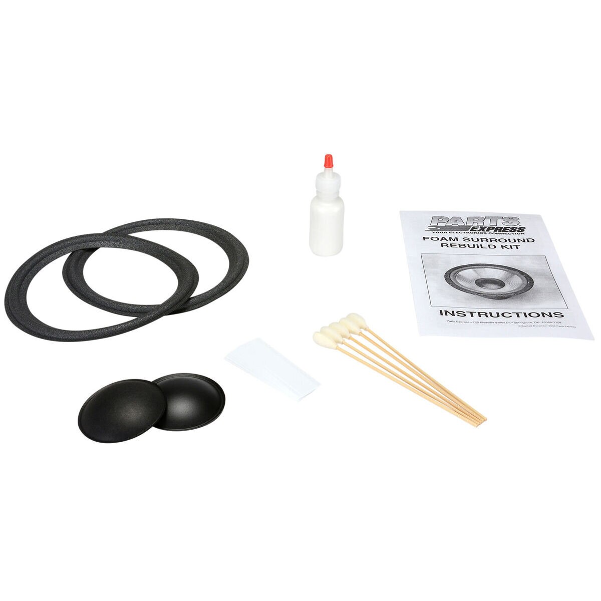 Speaker Surround ReFoam Repair Kit For JBL LE8 Woofer